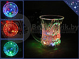 Светящиеся кружки с цветной подсветкой дна 2 шт COLOR CUP 150ML, фото 3