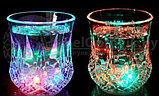Светящийся стакан с цветной Led подсветкой дна COLOR CUP 200ML, фото 6