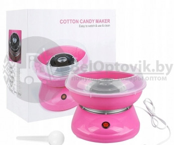 Аппарат для приготовления сладкой ваты Cotton Candy Maker (Коттон Кэнди Мэйкер для сахарной ваты) Розовая