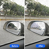 Мембрана на зеркало автомобиля водонепроницаемая Антидождь Waterproof Membrane диаметр 9см, фото 4