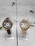 Часы наручные женские Dior 6118 G (со стразами) Белые, фото 6