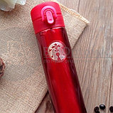 Термос Thermos Starbucks Stainless Steel Flaks, 380 мл. Распродажа  Белый с зеленым логотипом, фото 4