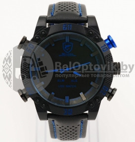 Спортивные часы Shark Sport Watch SH265 Черные с синим