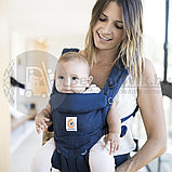 Рюкзак-кенгуру Ergo Baby 360 Baby Carrier  Сиреневый с серыми вставками, фото 9