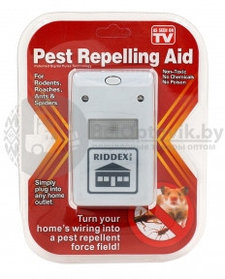 Отпугиватель грызунов и насекомых Riddex  Repelling Aid