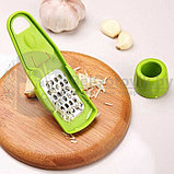 Самая удобная терка для чеснока Garlic Mixer, цвета МИКС, фото 6