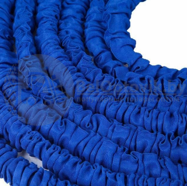 Распродажа Шланг поливочный Xhose (Икс-Хоз) 45 метров саморастягивающийся с пульверизатором Синий - фото 3 - id-p132033485