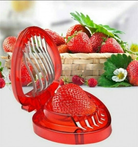 Набор (приспособление) для очистки и нарезки клубники Strawberry Slicer