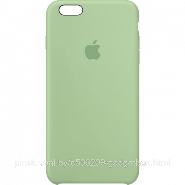 Чехол Silicone Case для Apple iPhone 5 / iPhone 5S / iPhone SE, #1 Mint (Зеленая мята) - фото 2 - id-p130057696