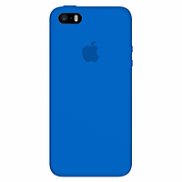 Чехол Silicone Case для Apple iPhone 5 / iPhone 5S / iPhone SE, #3 Royal blue (Ярко-синий)