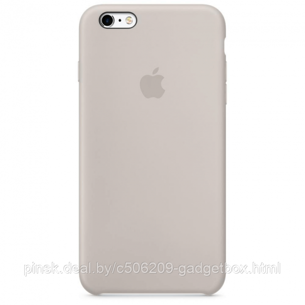 Чехол Silicone Case для Apple iPhone 5 / iPhone 5S / iPhone SE, #11 Stone (Светло-серый) - фото 1 - id-p130057706