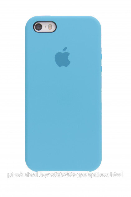 Чехол Silicone Case для Apple iPhone 5 / iPhone 5S / iPhone SE, #16 Blue (Голубой) - фото 1 - id-p130057711