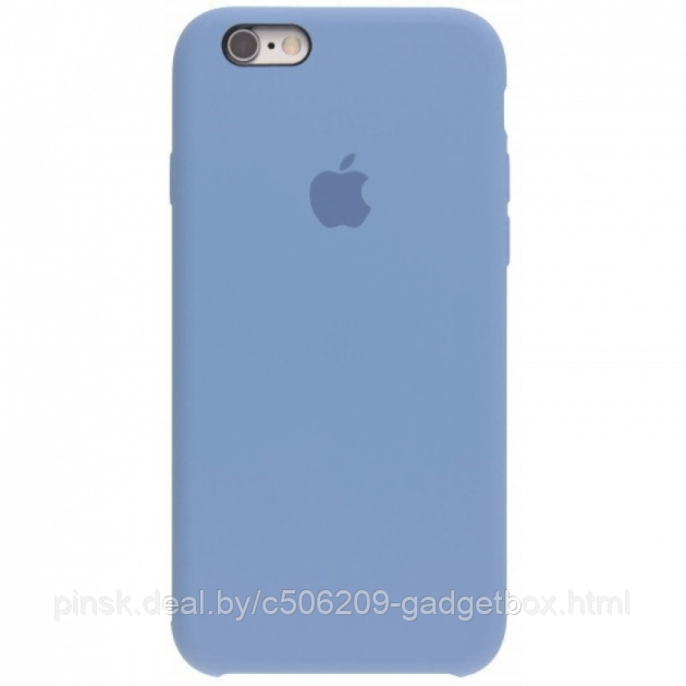 Чехол Silicone Case для Apple iPhone 5 / iPhone 5S / iPhone SE, #24 Azure (Лазурный) - фото 1 - id-p130057719