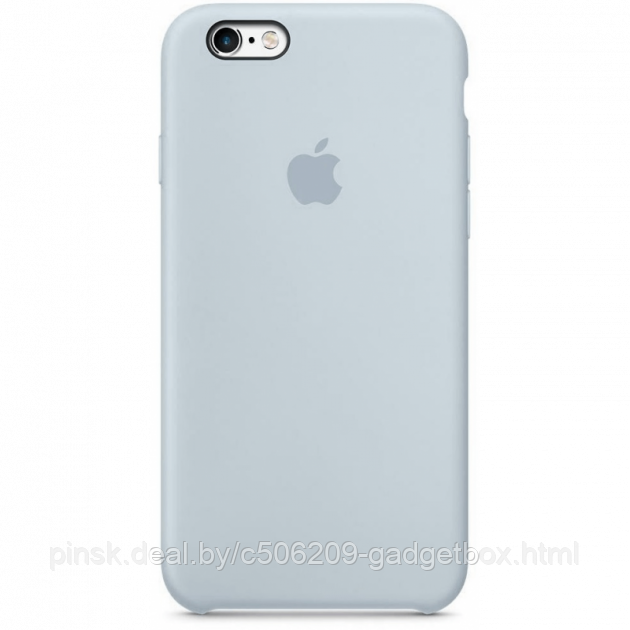 Чехол Silicone Case для Apple iPhone 5 / iPhone 5S / iPhone SE, #26 Mist blue (Серый) - фото 1 - id-p130057721