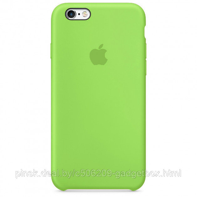 Чехол Silicone Case для Apple iPhone 5 / iPhone 5S / iPhone SE, #31 Grass Green (Зеленый) - фото 1 - id-p130057726