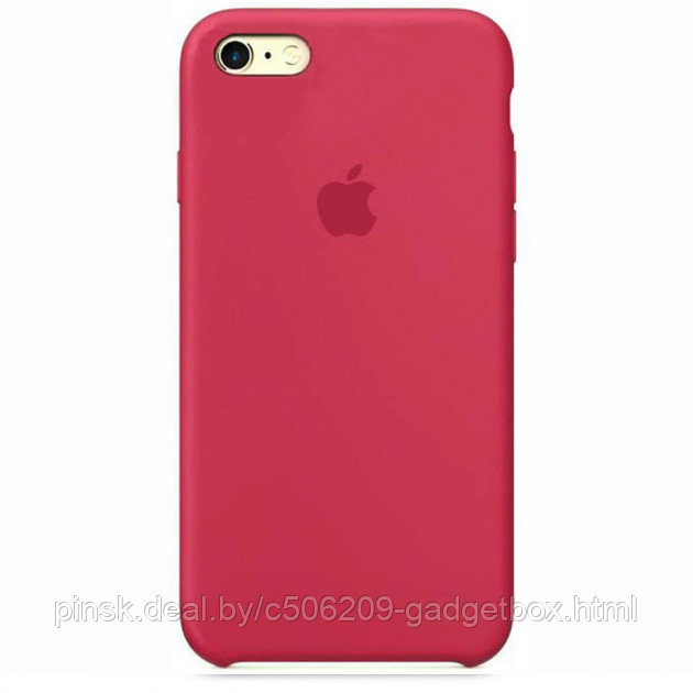 Чехол Silicone Case для Apple iPhone 5 / iPhone 5S / iPhone SE, #36 Rose red (Бордовый) - фото 1 - id-p130057731