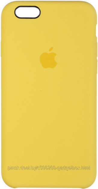 Чехол Silicone Case для Apple iPhone 5 / iPhone 5S / iPhone SE, #51 Canary yellow (Канареечный) - фото 1 - id-p130057746