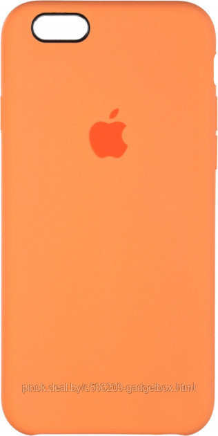 Чехол Silicone Case для Apple iPhone 5 / iPhone 5S / iPhone SE, #56 Papaya (Папайя) - фото 1 - id-p130057751