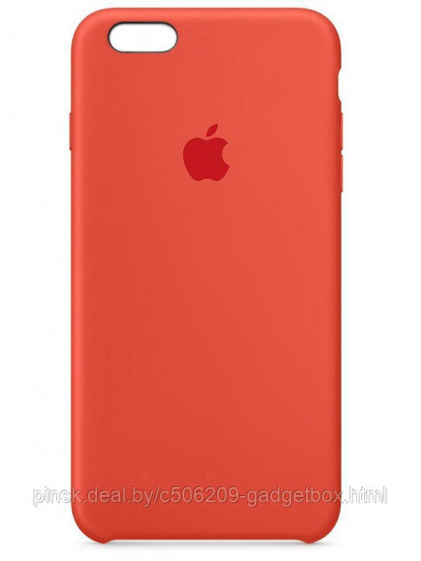 Чехол Silicone Case для Apple iPhone 5 / iPhone 5S / iPhone SE, #13 Orange (Оранжевый) - фото 1 - id-p130057708