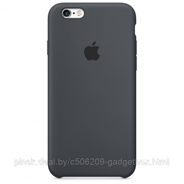 Чехол Silicone Case для Apple iPhone 5 / iPhone 5S / iPhone SE, #15 Dark Gray (Темно-серый) - фото 1 - id-p130057710