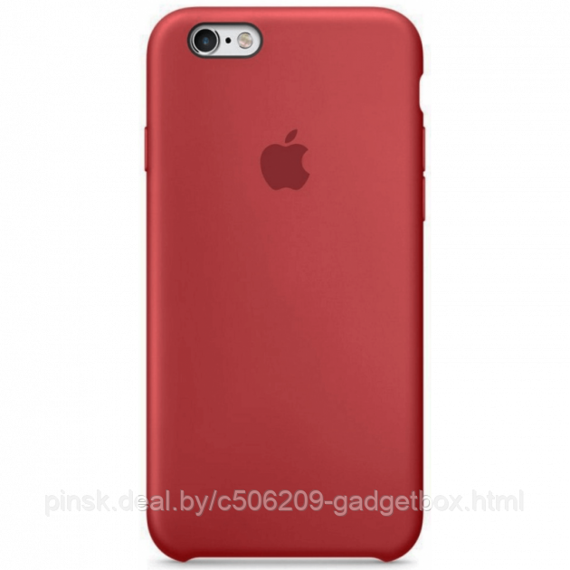 Чехол Silicone Case для Apple iPhone 5 / iPhone 5S / iPhone SE, #25 Camellia (Красная роза) - фото 1 - id-p130057720