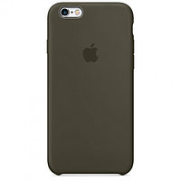 Чехол Silicone Case для Apple iPhone 5 / iPhone 5S / iPhone SE, #34 Dark olive (Темно-оливковый)