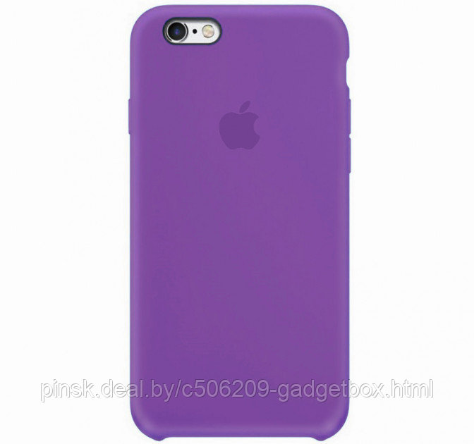 Чехол Silicone Case для Apple iPhone 5 / iPhone 5S / iPhone SE, #45 Brinjal (Баклажановый) - фото 1 - id-p130057740