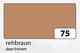 FOLIA Цветная бумага, 130 г/м2, 50х70 см, светло-коричневый