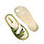Женские домашние тапочки кожаные "Афродита" разные цвета ортопедическая стелька открытый нос, фото 4