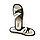 Женские домашние тапочки кожаные "Афродита" разные цвета ортопедическая стелька открытый нос, фото 2