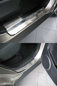 Накладки на внутренние пороги для CHEVROLET CAPTIVA (2006-)