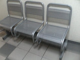 Секция сидений с перфорацией , трехместная, фото 2