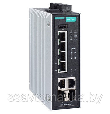 Коммутатор EDS-P506E-4PoE-2GTXSFP-T