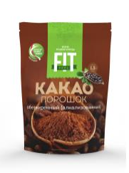 Какао порошок обезжиренный, 1,5% "Fit Feel", 150г 1/9