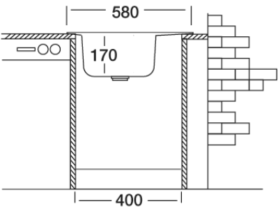 Мойка Kromevye EC 309D 0.6 - фото 4 - id-p132121684