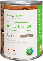 Защитное грунт-масло GNature 870 Schutz Grund-Öl 2.5 - фото 1 - id-p132126934