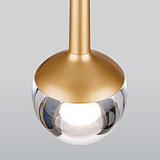 Подвесной светодиодный светильник DLS028 6W 4200K золото, фото 2