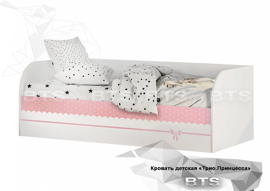 Кровать детская Трио Принцесса 1,8 - фото 1 - id-p132134165