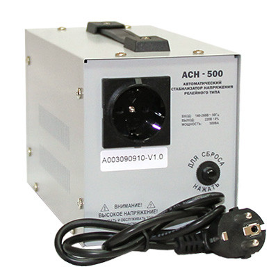 Стабилизатор напряжения ACH-500 - фото 2 - id-p132143781