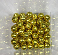 Посыпка шарики сахарные золотые 7 мм, 50 г