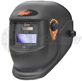 Сварочная маска SKIPER 6000X-PRO в сборе, LED (1/1/1/2 90х35мм DIN 4/9/13) шлифовка