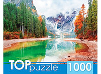 TOPpuzzle. ПАЗЛЫ 1000 элементов. Италия. Озеро Брайес