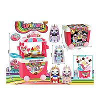 Игровой набор тележка сладостей+ 2 куколки , ПУПСИ ЕДИНОРОГ POOPSIE арт. 3315C-1