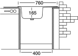 Мойка Kromevye EC 240 0.6 - фото 3 - id-p132198942