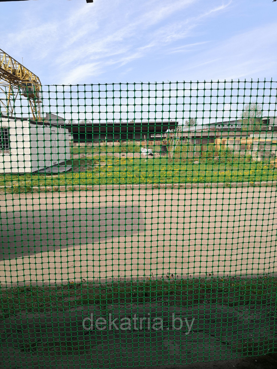 Заборная решетка 1,5*20м. яч. 20х20 мм (Лесной зеленый) - фото 3 - id-p132201410