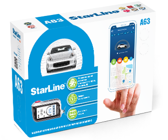 Автосигнализация с двусторонней связью StarLine A63