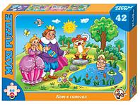 Макси-пазл «Кот в сапогах» 42 элемента