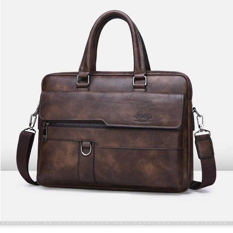 Мужская сумка-портфель JEEP BULUO 3 цвета! Лучшая цена! - фото 5 - id-p132212626