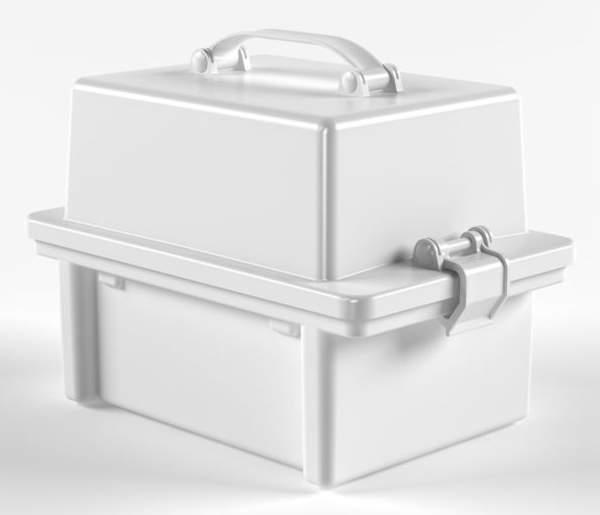 Укладка контейнер для транспортировки пробирок УКТП-01 (вариант 1) - фото 2 - id-p132216608