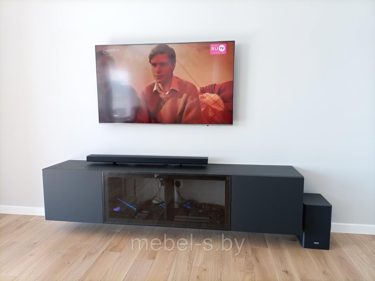 Тумба Феникс чёрная